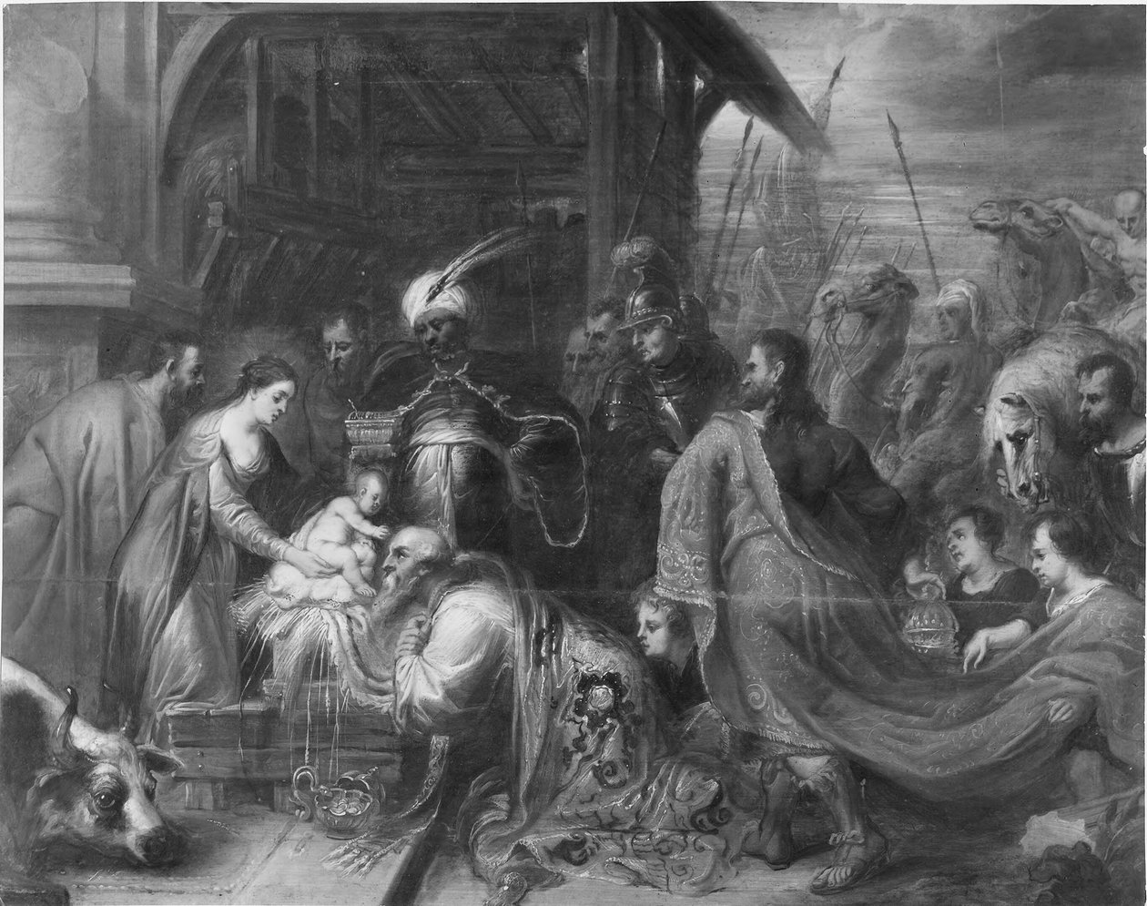A Adoração dos Magos de Peter Paul Rubens