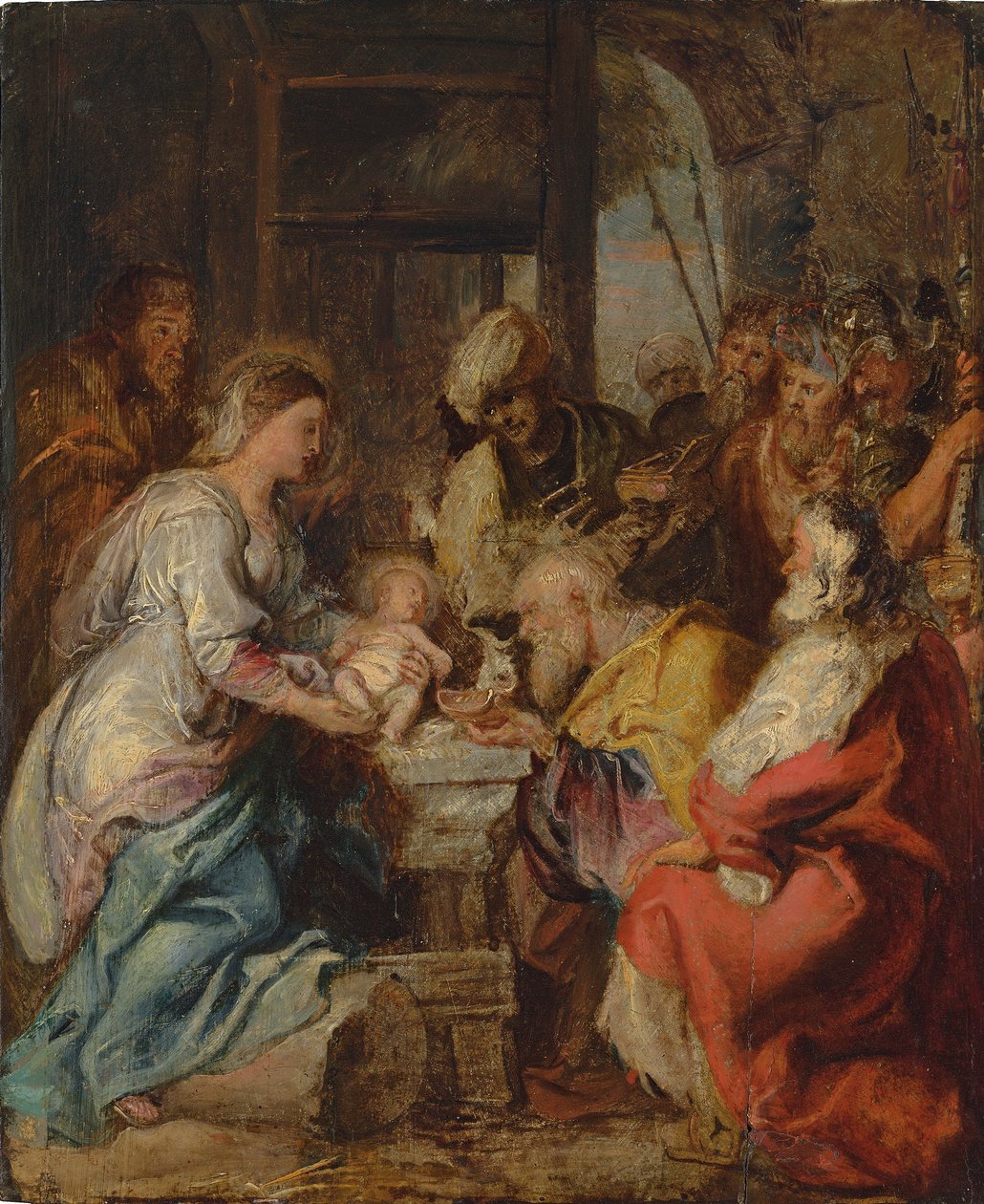 A Adoração dos Magos de Peter Paul Rubens