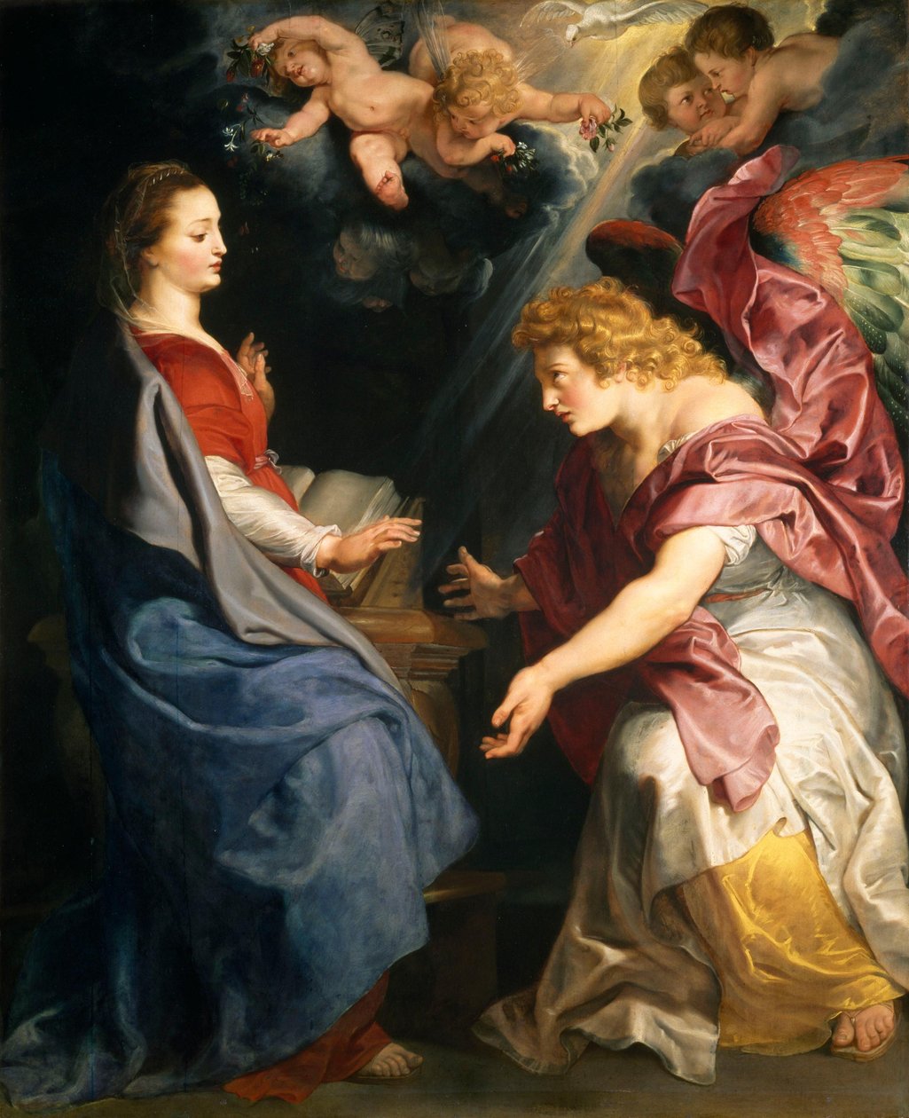 A Anunciação de Peter Paul Rubens