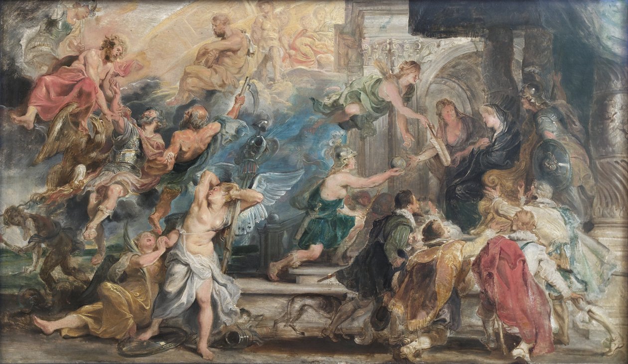 A Apoteose de Henrique IV de Peter Paul Rubens