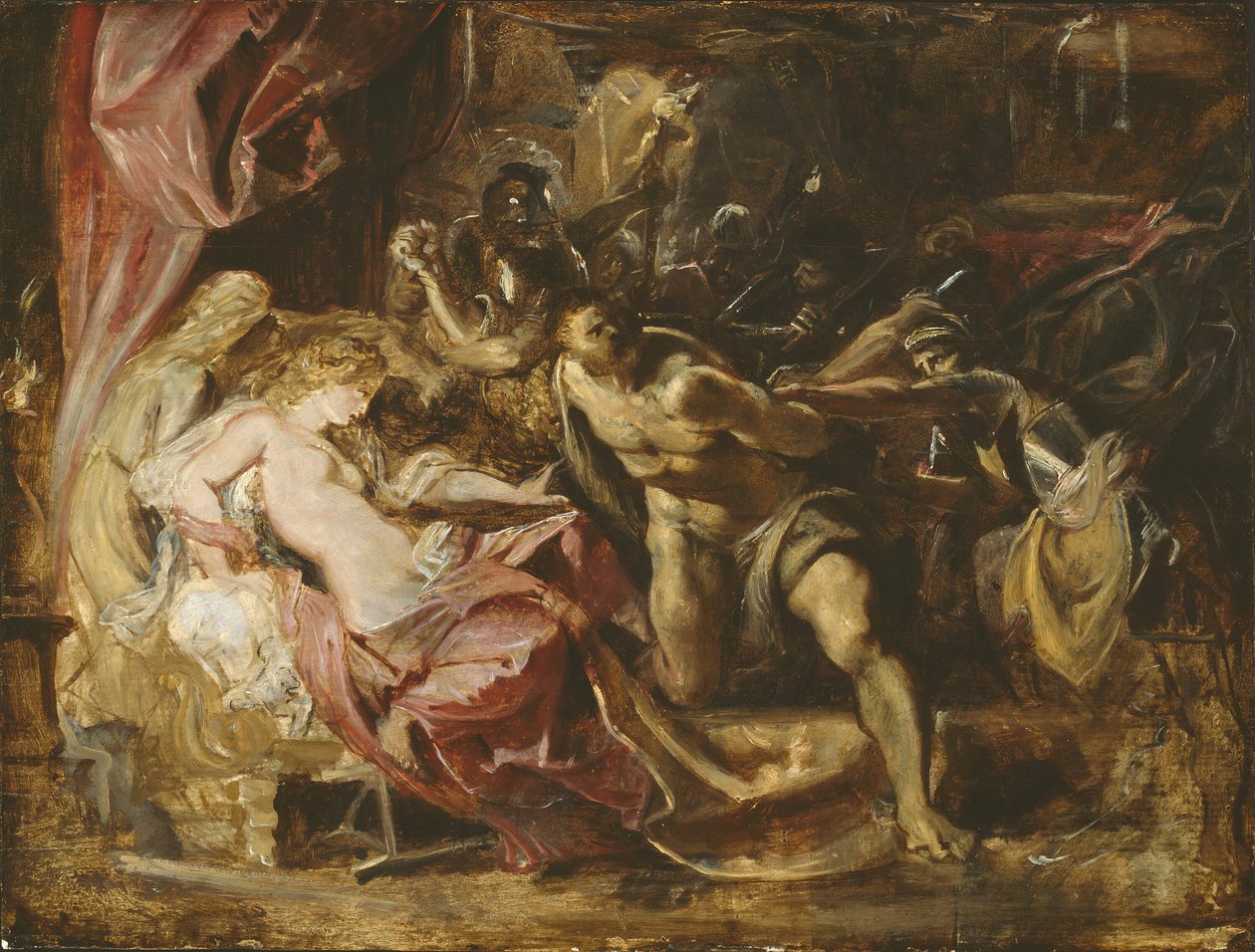 A captura de Sansão, 160910. de Peter Paul Rubens