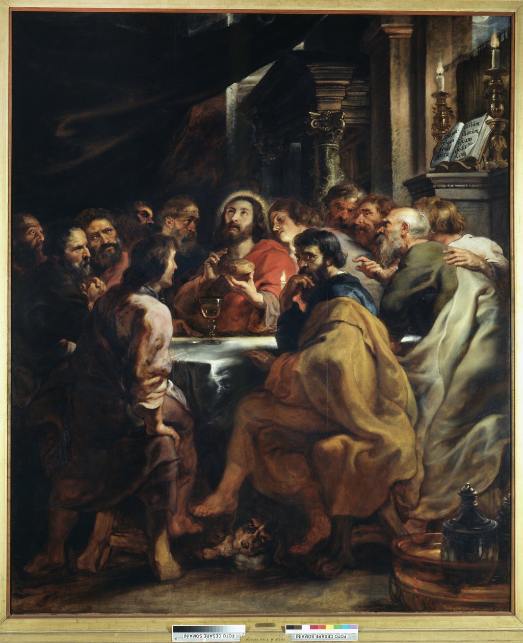 O Cenáculo, 1631-32 de Peter Paul Rubens