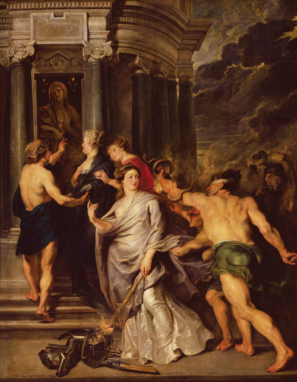 A Conclusão da Paz de Peter Paul Rubens