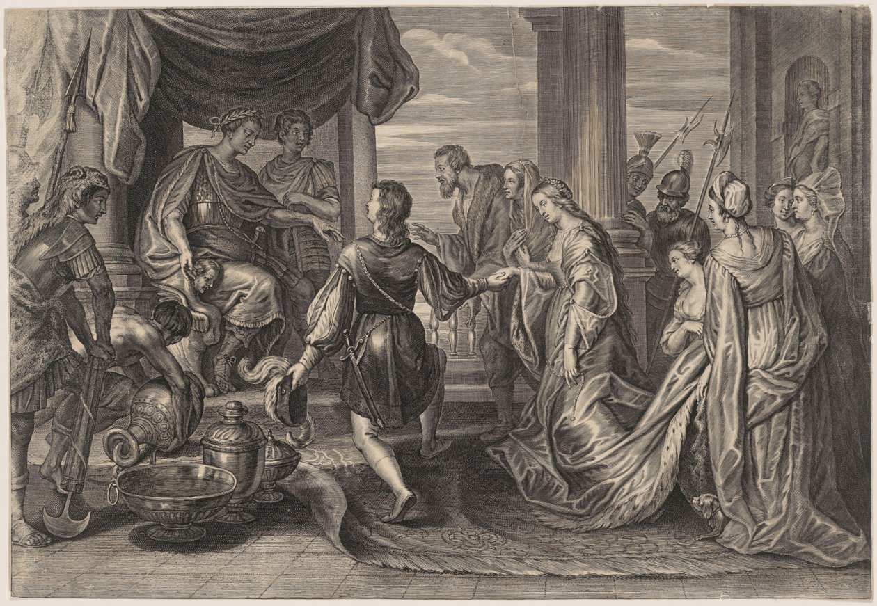 A continência de Cipião Africano de Peter Paul Rubens