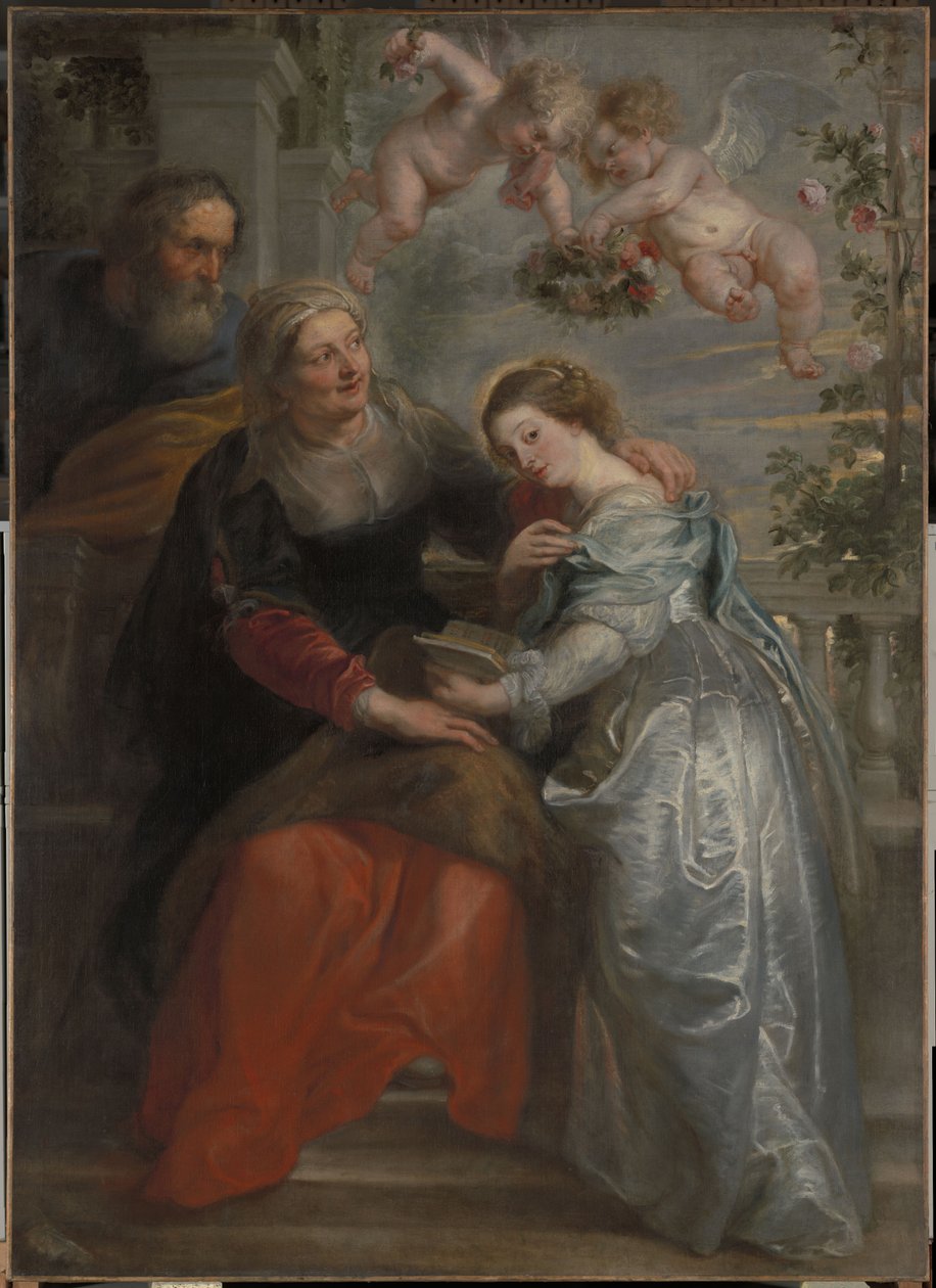 A Educação de Maria de Peter Paul Rubens