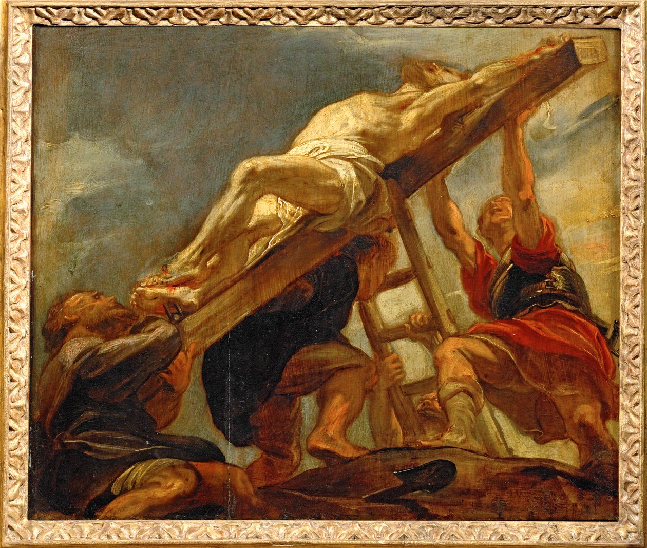 A elevação da cruz de Peter Paul Rubens