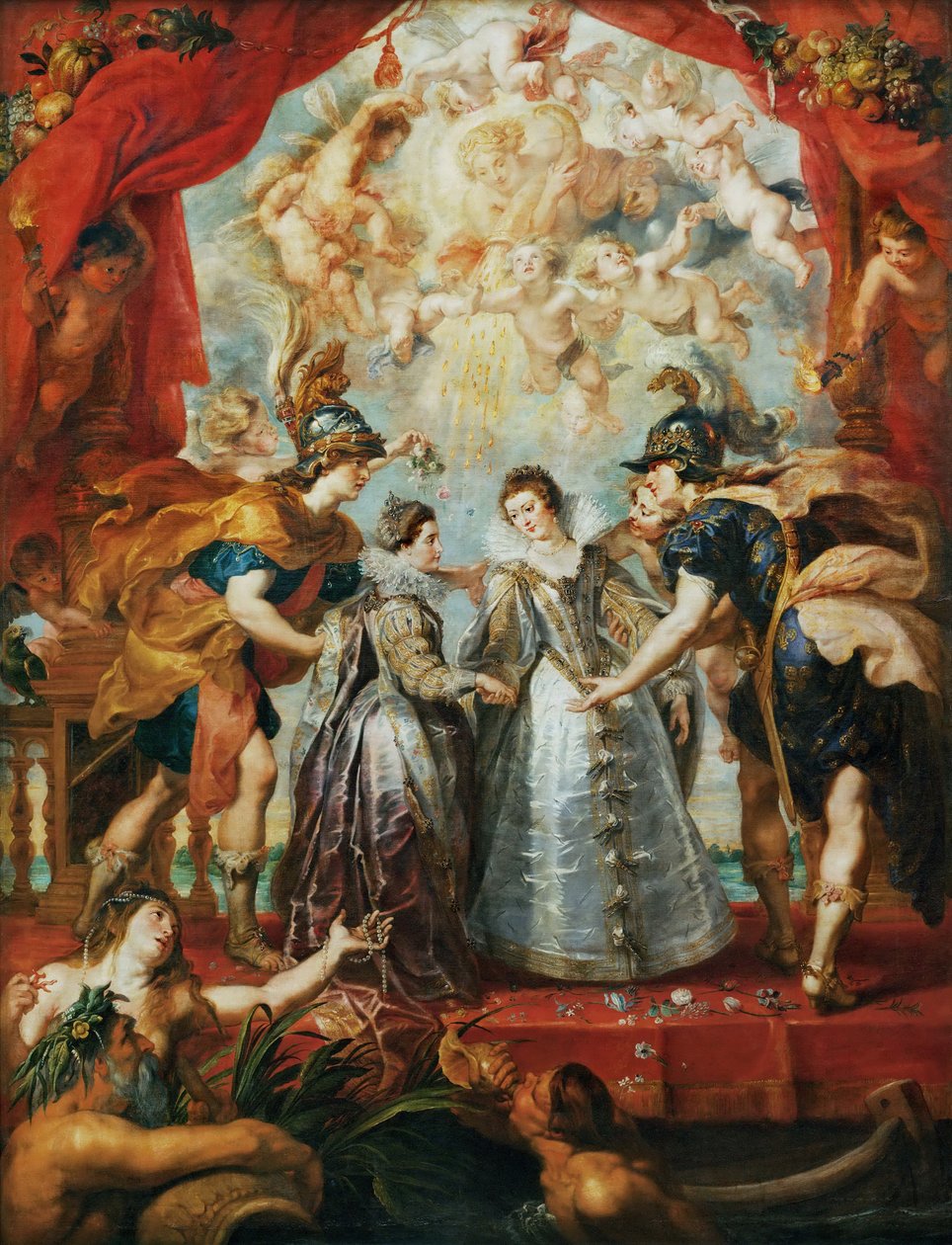 A troca das princesas na fronteira espanhola. O Ciclo Marie de Médici de Peter Paul Rubens