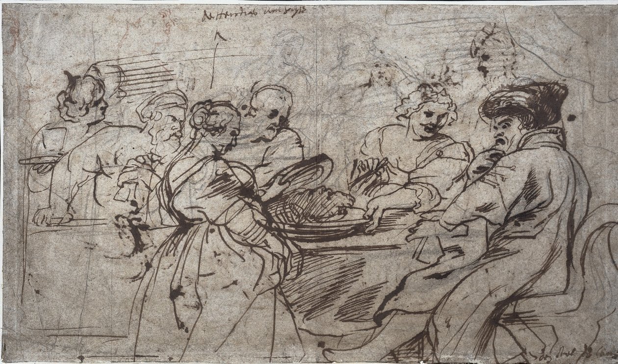 A Festa de Herodes (reto) de Peter Paul Rubens