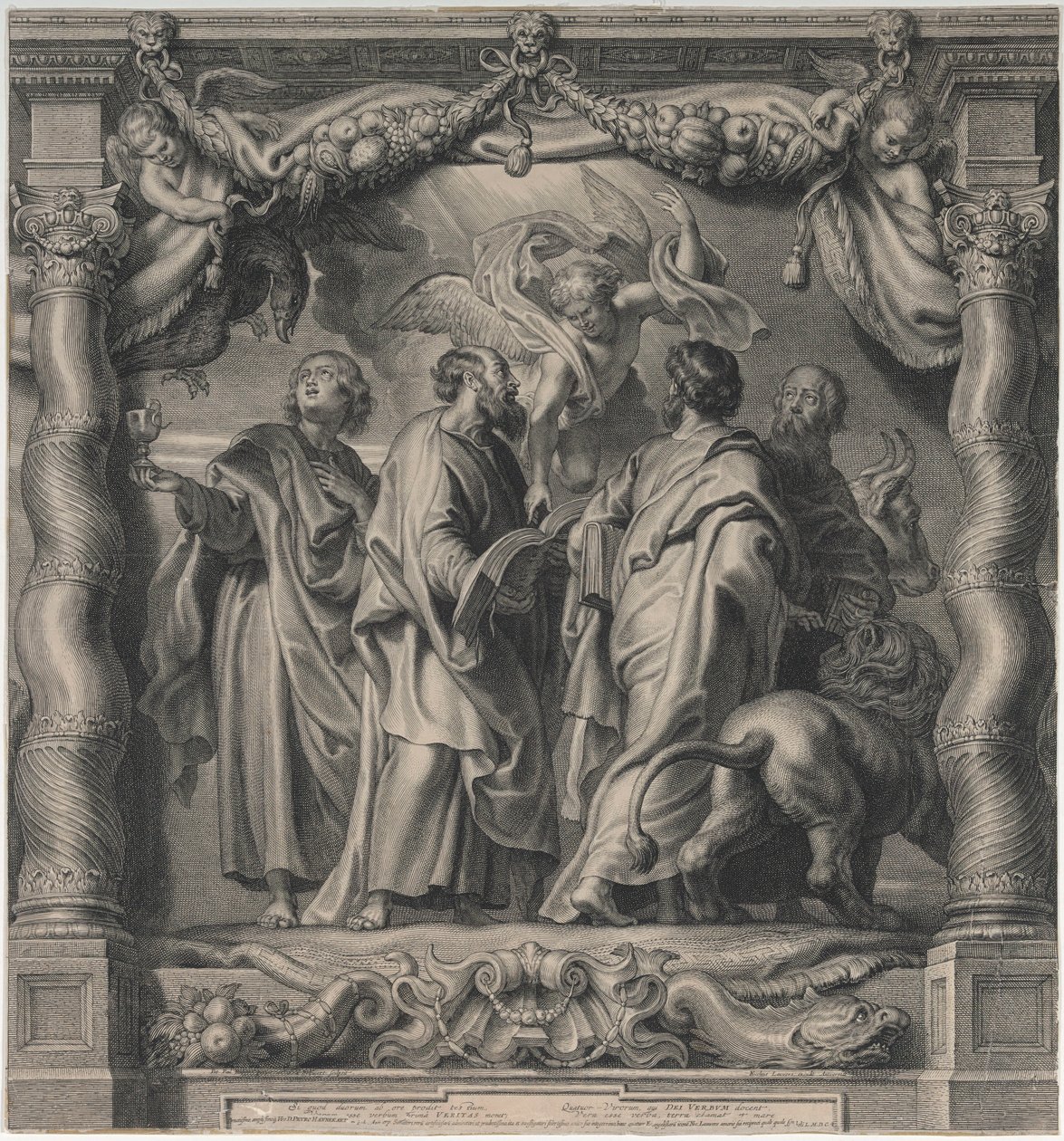 Os Quatro Evangelistas de Peter Paul Rubens