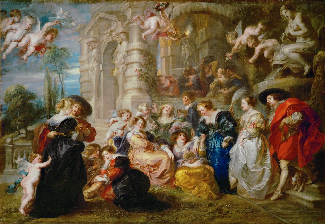 O Jardim do Amor de Peter Paul Rubens