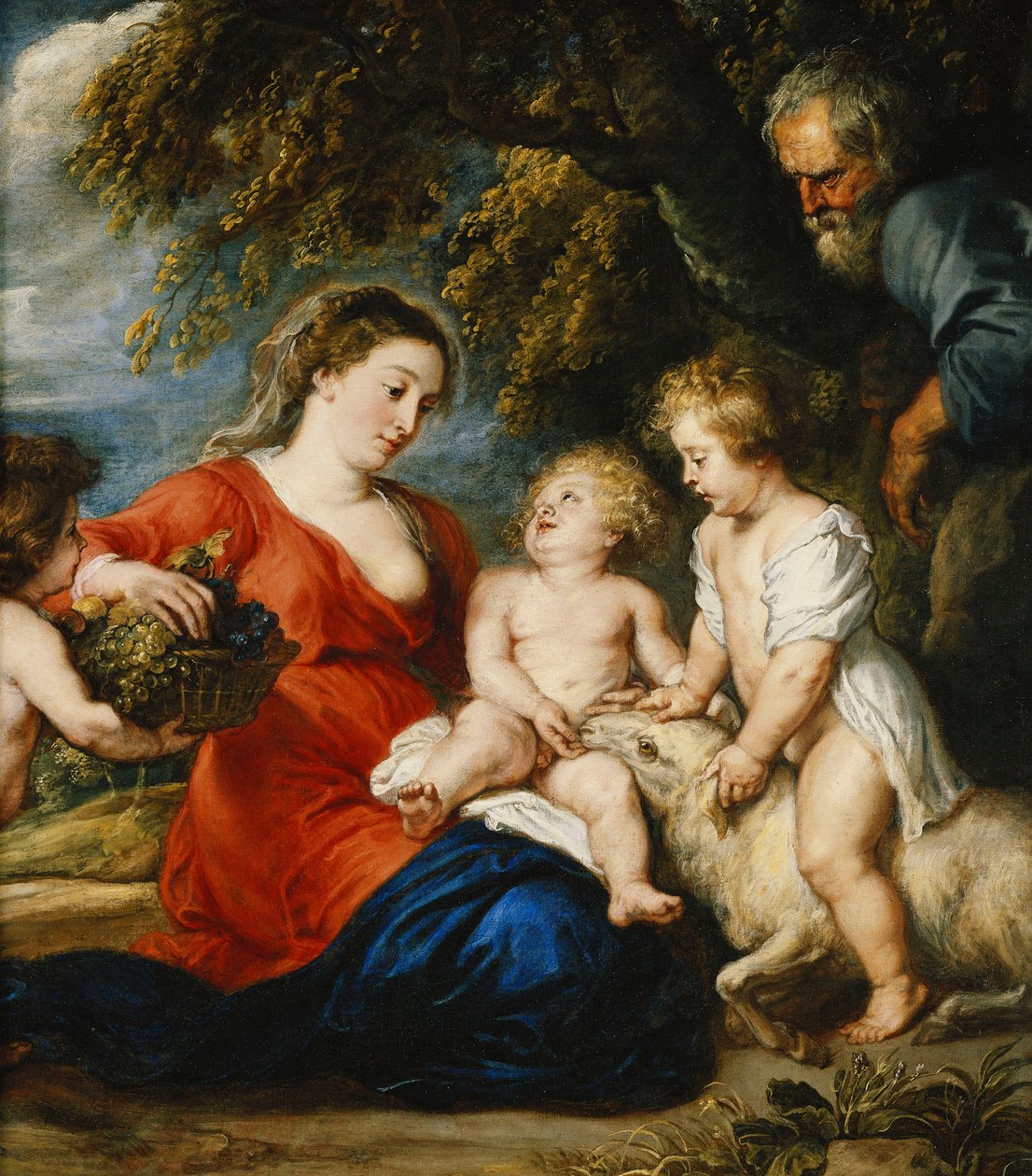 A Sagrada Família com o Menino São João Batista, de Peter Paul Rubens