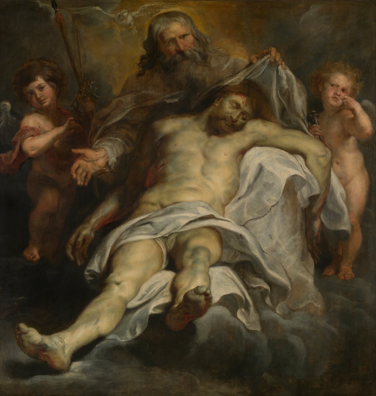 A Santíssima Trindade de Peter Paul Rubens