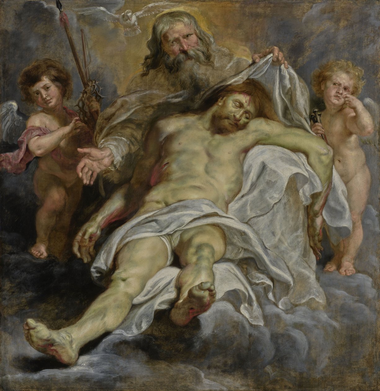 A Santíssima Trindade de Peter Paul Rubens