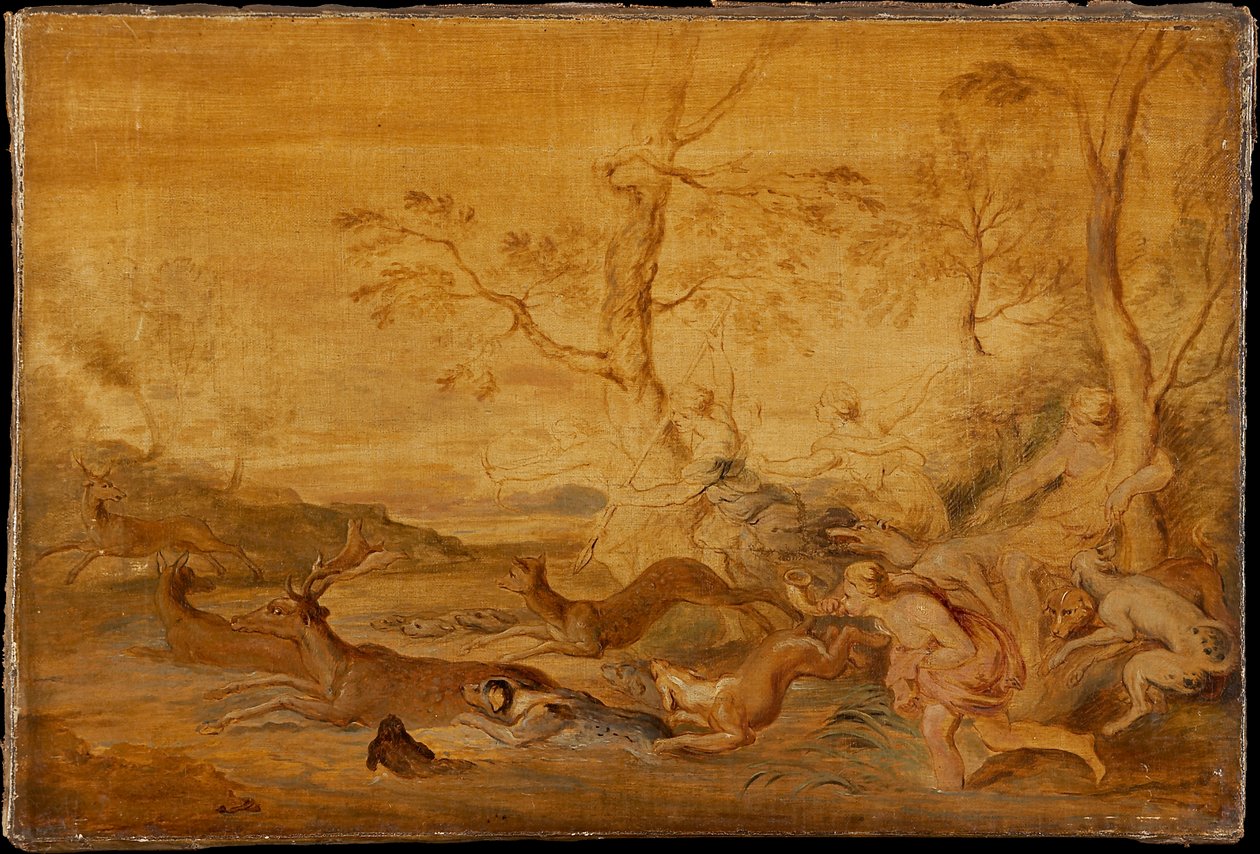 A caça de Diana de Peter Paul Rubens