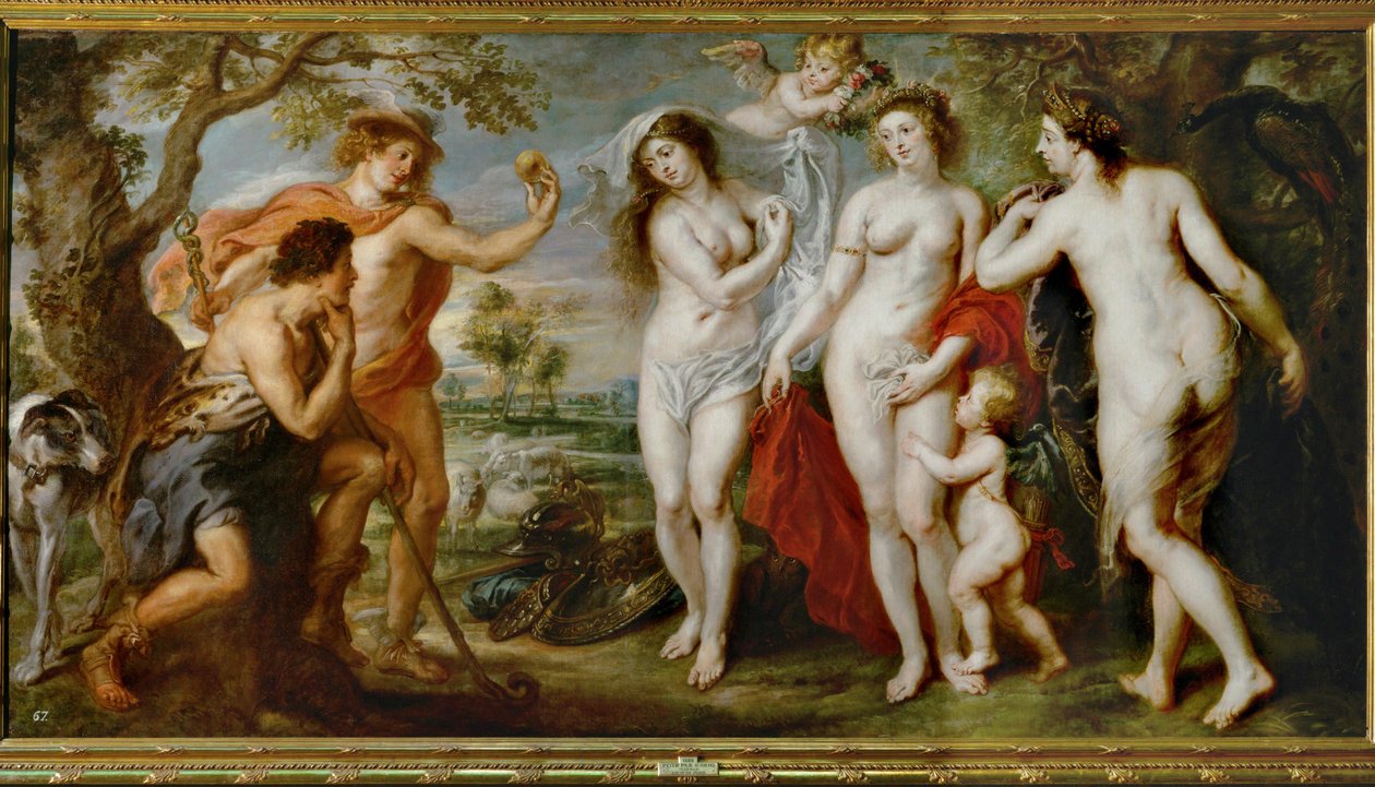 O Julgamento de Paris de Peter Paul Rubens
