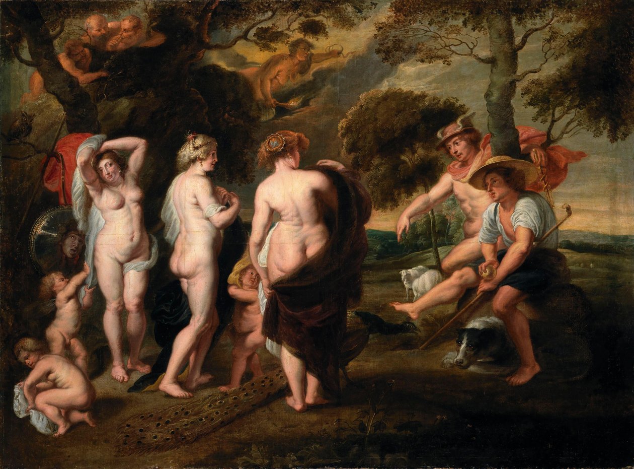 O julgamento de Páris de Peter Paul Rubens