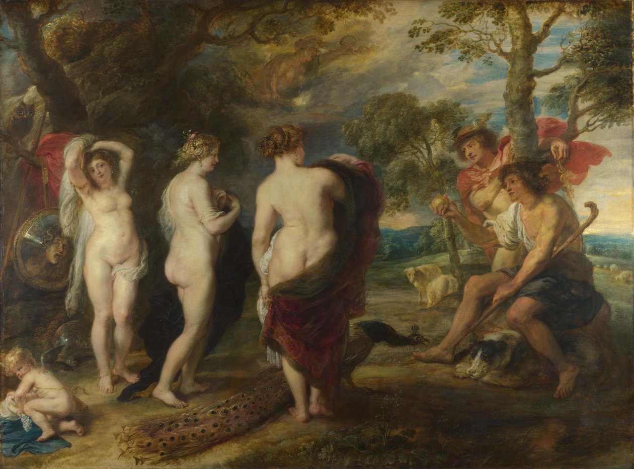O Julgamento de Páris de Peter Paul Rubens
