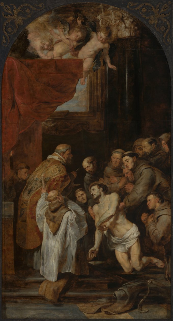 A última comunhão de São Francisco de Assis de Peter Paul Rubens