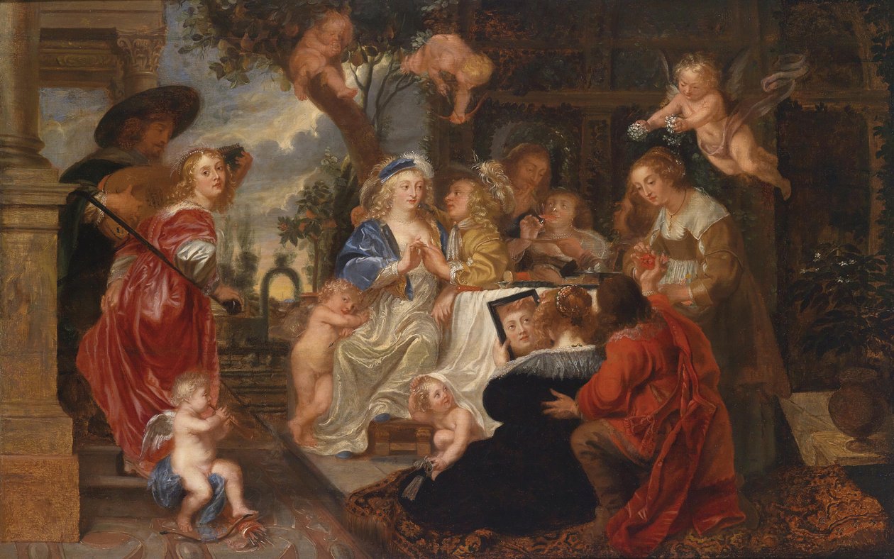 O jardim do amor de Peter Paul, Rubens