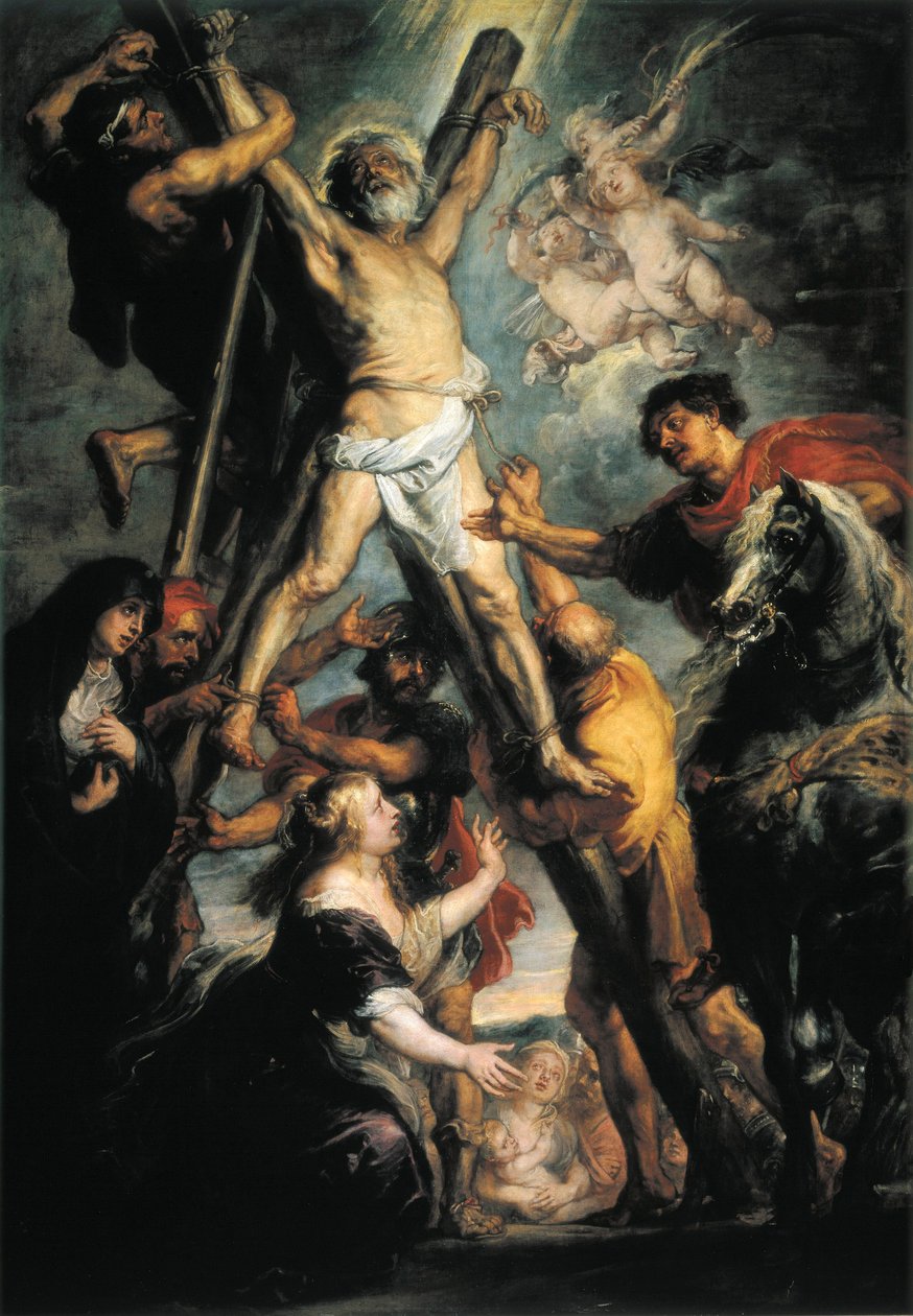 "O Martírio de Santo André" de Peter Paul Rubens