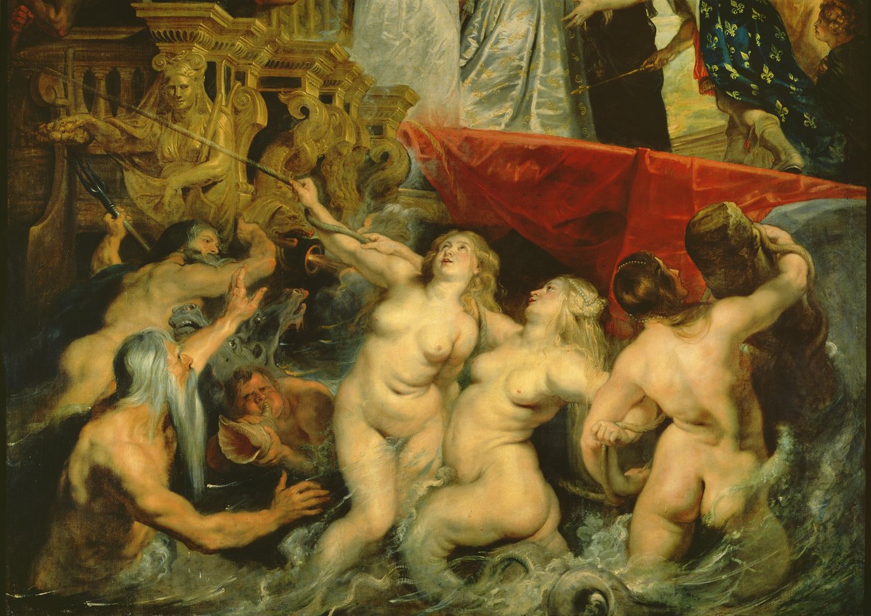 O Ciclo Médici: O Desembarque de Maria de Médicis em Marselha de Peter Paul Rubens
