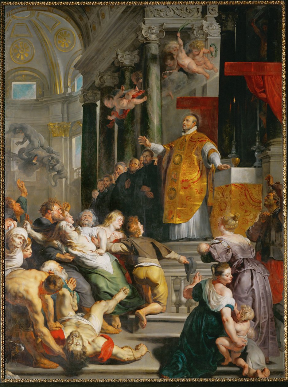 O milagre de Santo Inácio de Loyola de Peter Paul Rubens