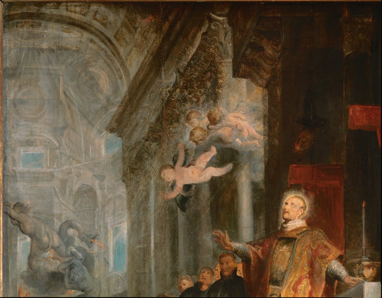O milagre de Santo Inácio de Loyola de Peter Paul Rubens