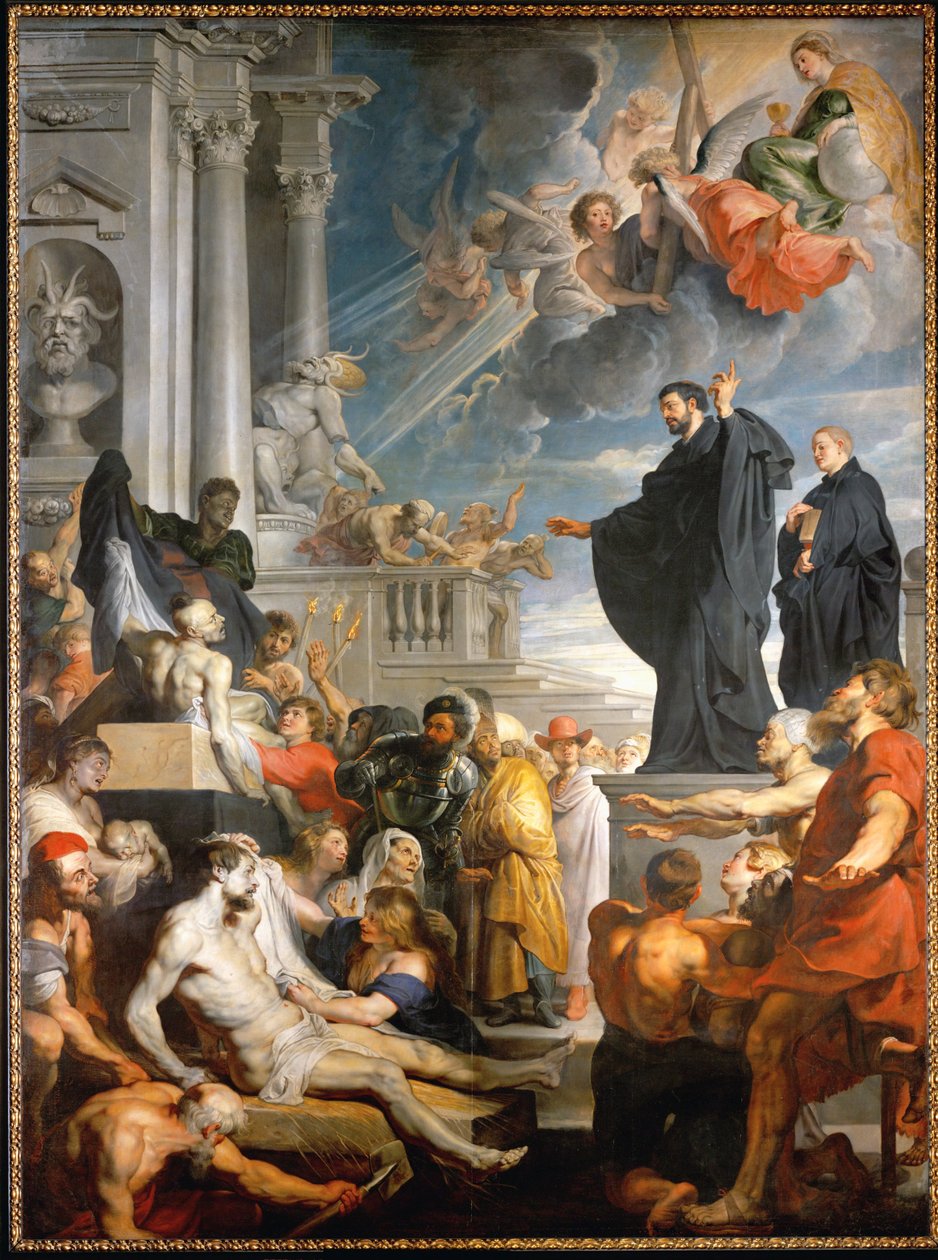 Os milagres de São Francisco Xavier de Peter Paul Rubens
