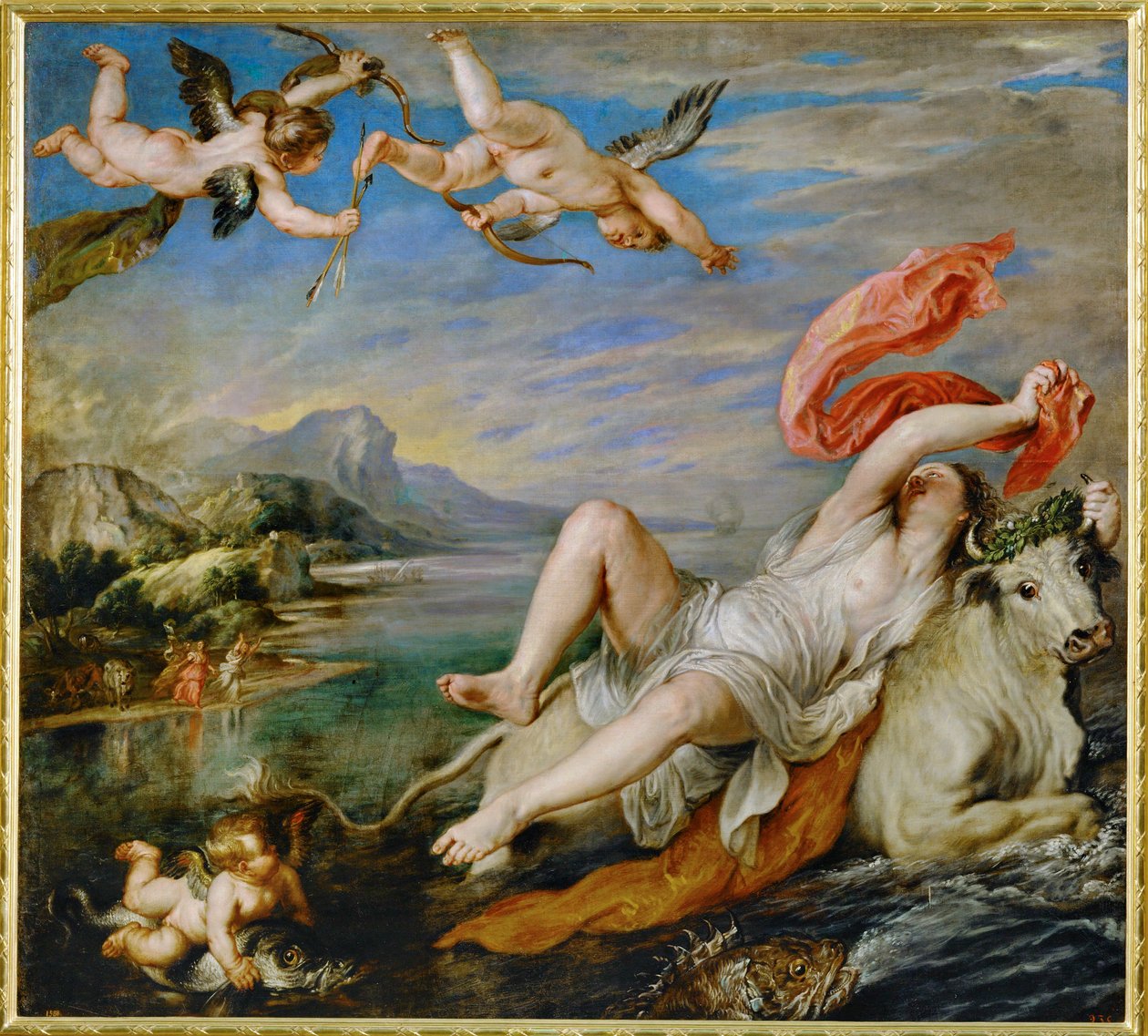 A violação da Europa de Peter Paul Rubens