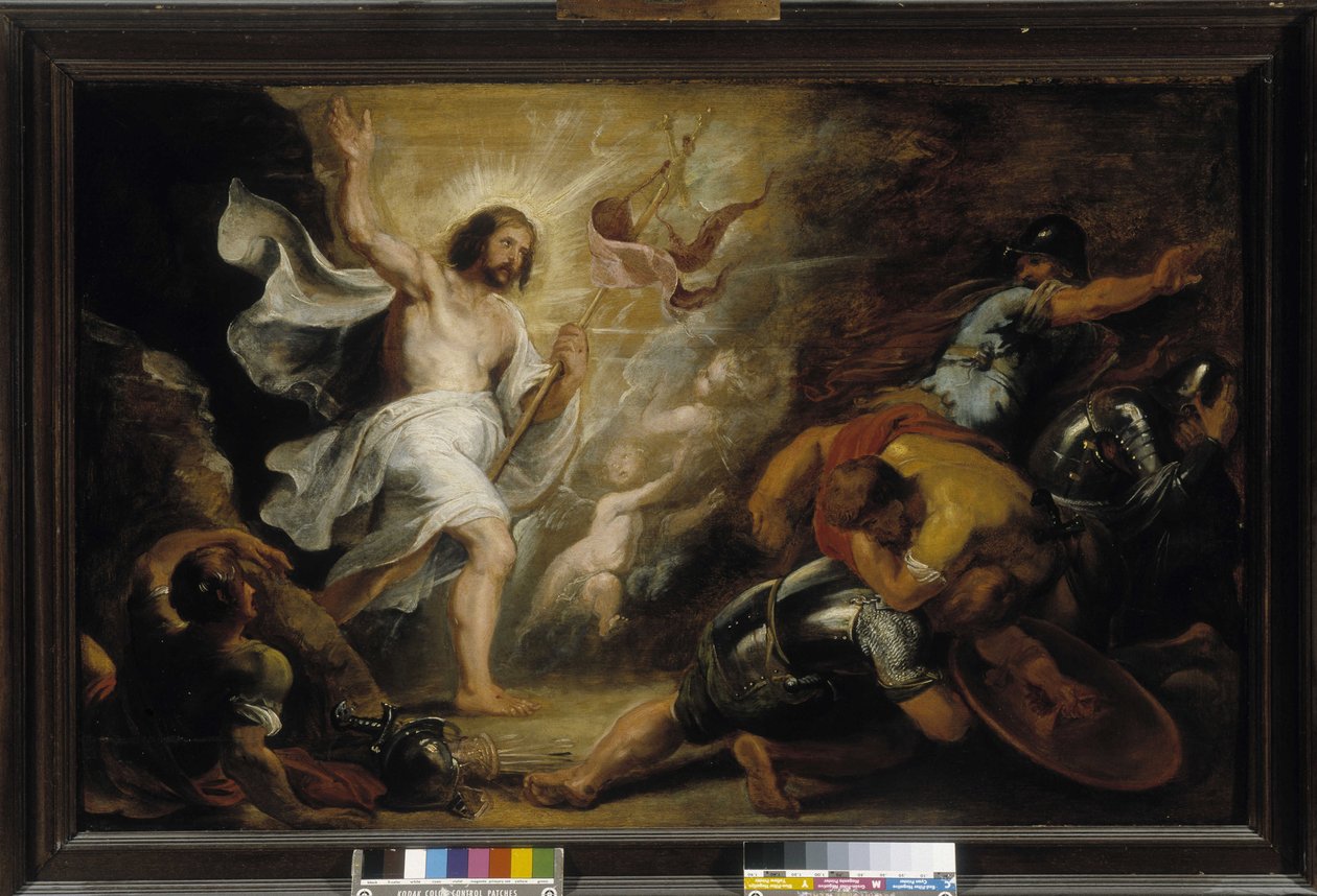 A ressurreição de cristo de Peter Paul Rubens