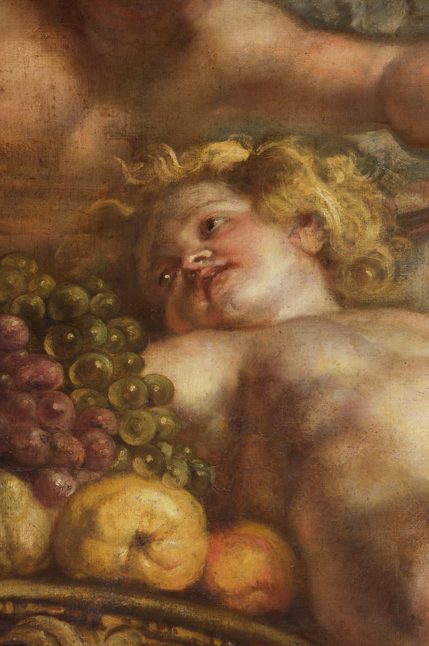 The Rubens Ceiling, Banqueting House, Whitehall, c.1629-34 (óleo sobre tela) de Peter Paul Rubens