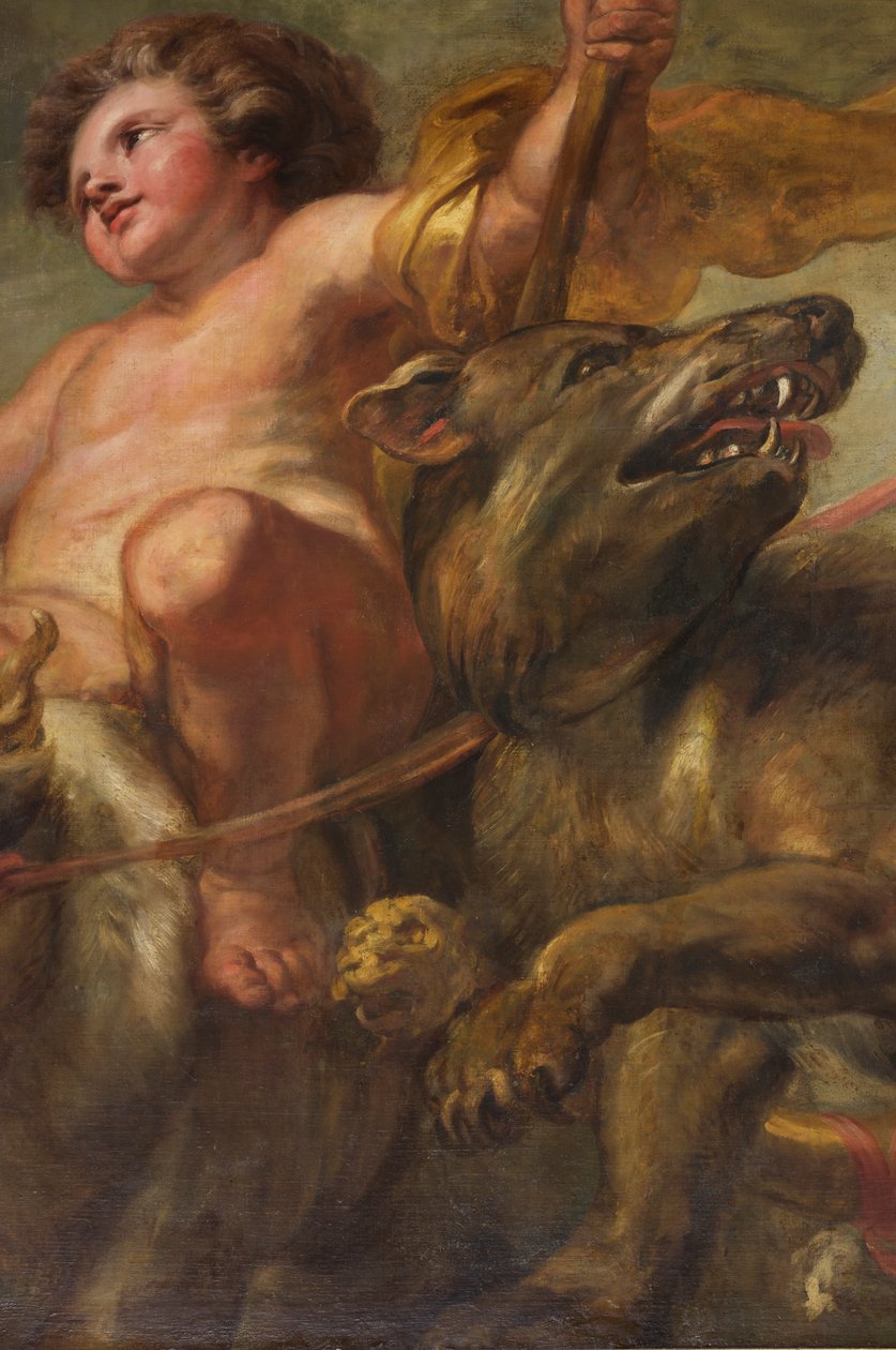 The Rubens Ceiling, Banqueting House, Whitehall, c.1629-34 (óleo sobre tela) de Peter Paul Rubens