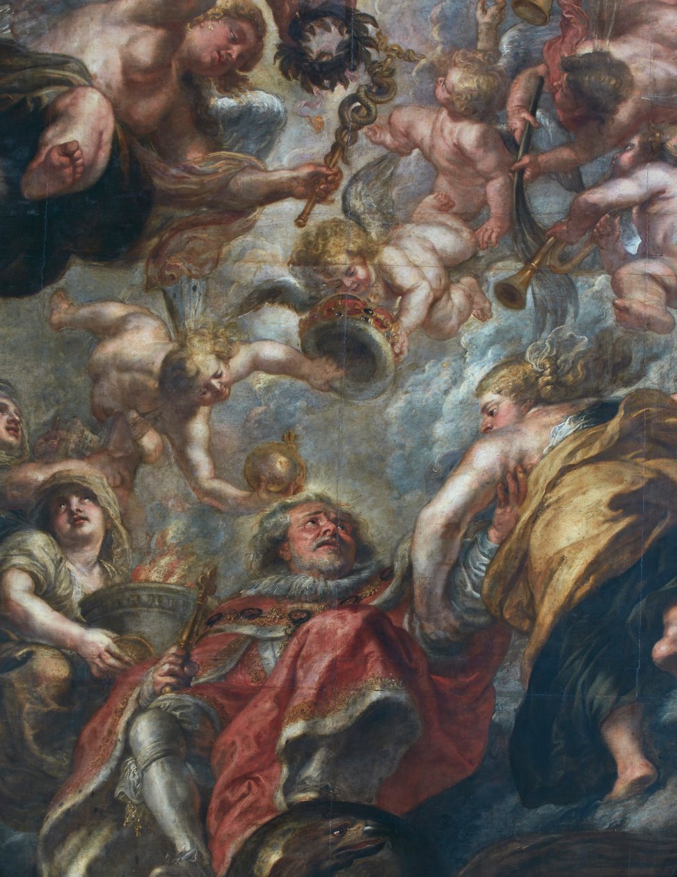 O tecto de Rubens de Peter Paul Rubens