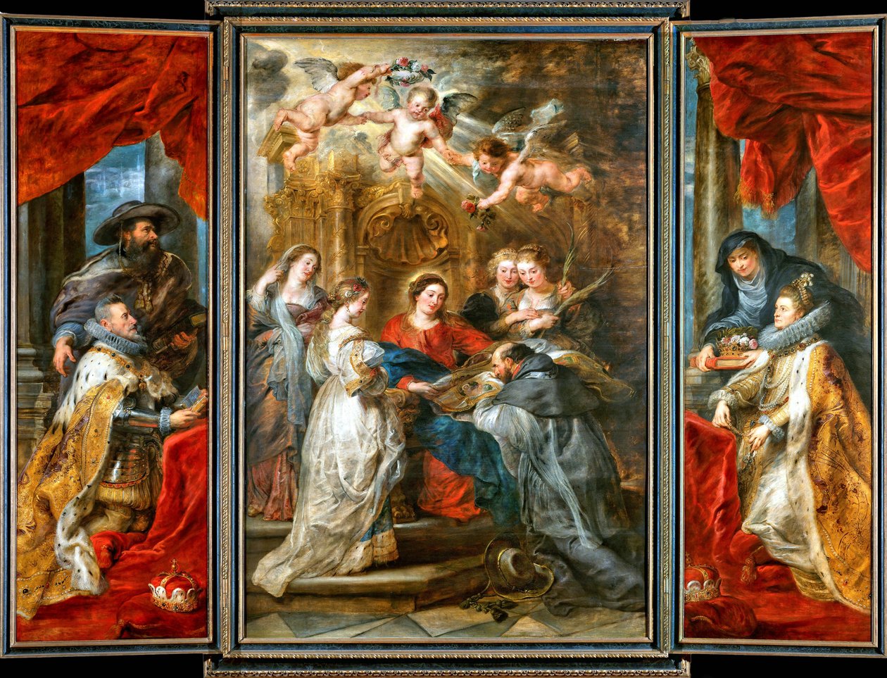 O tríptico de Santo Ildefonso de Peter Paul Rubens