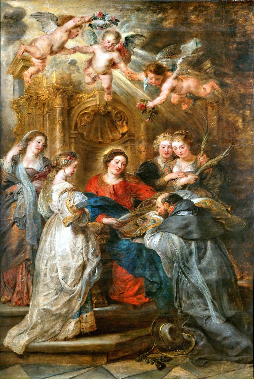 O tríptico de Santo Ildefonso de Peter Paul Rubens