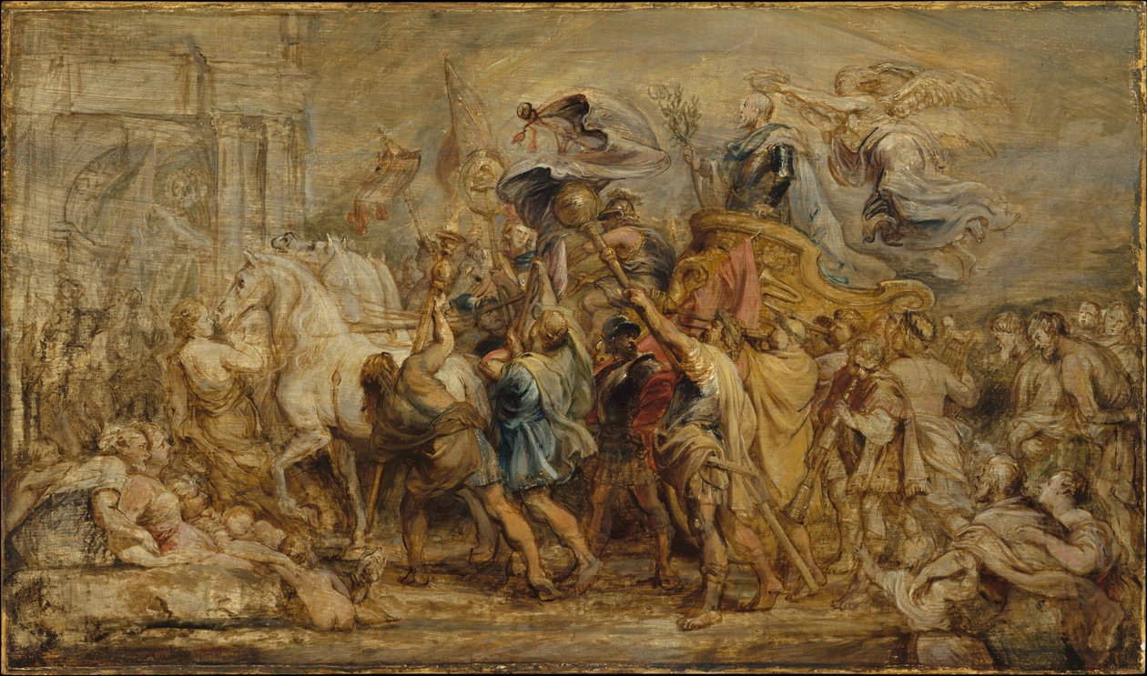 O triunfo de Henrique IV, c.1630 de Peter Paul Rubens