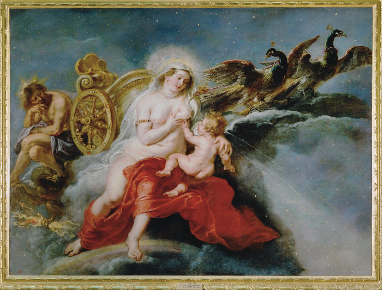 A criação da Via Láctea de Peter Paul Rubens