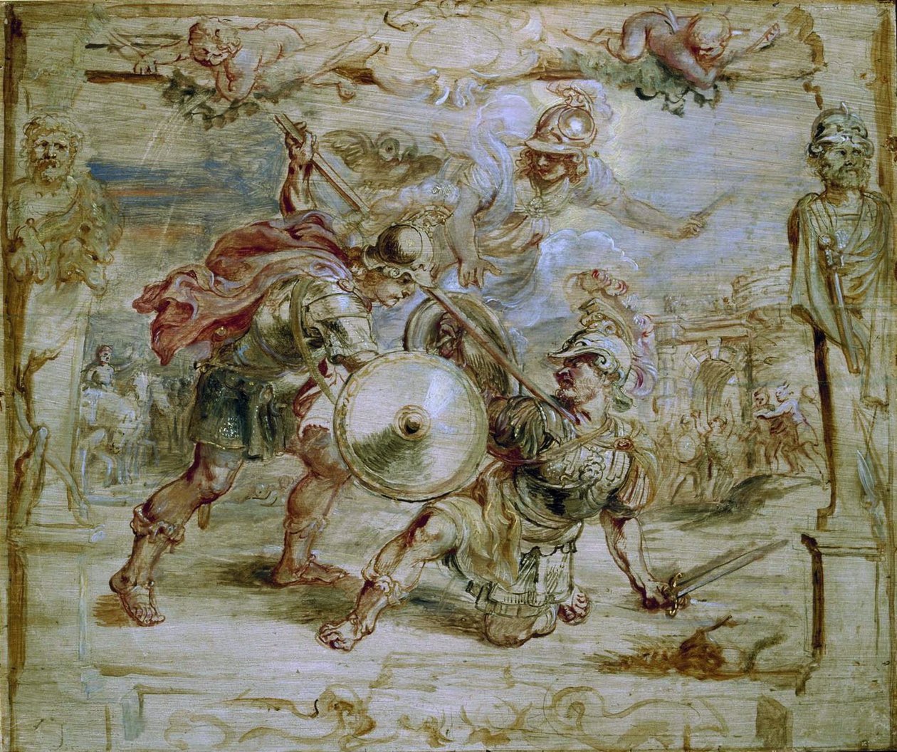 A morte de Hector, 1630-1635 de Peter Paul Rubens
