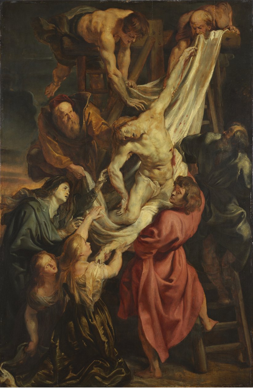 A descida da cruz de Peter Paul Rubens