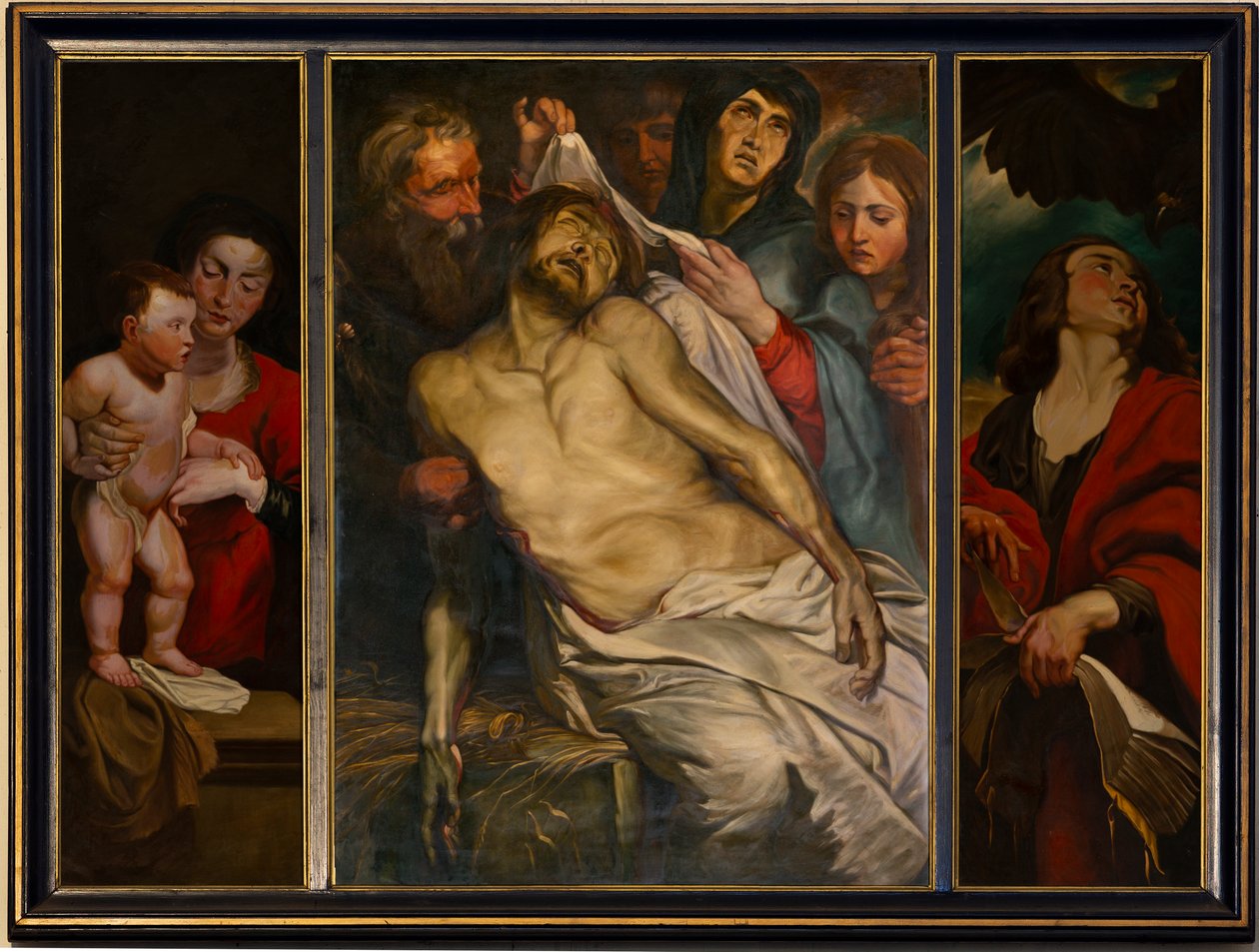 A lamentação sobre o Cristo morto de Peter Paul Rubens