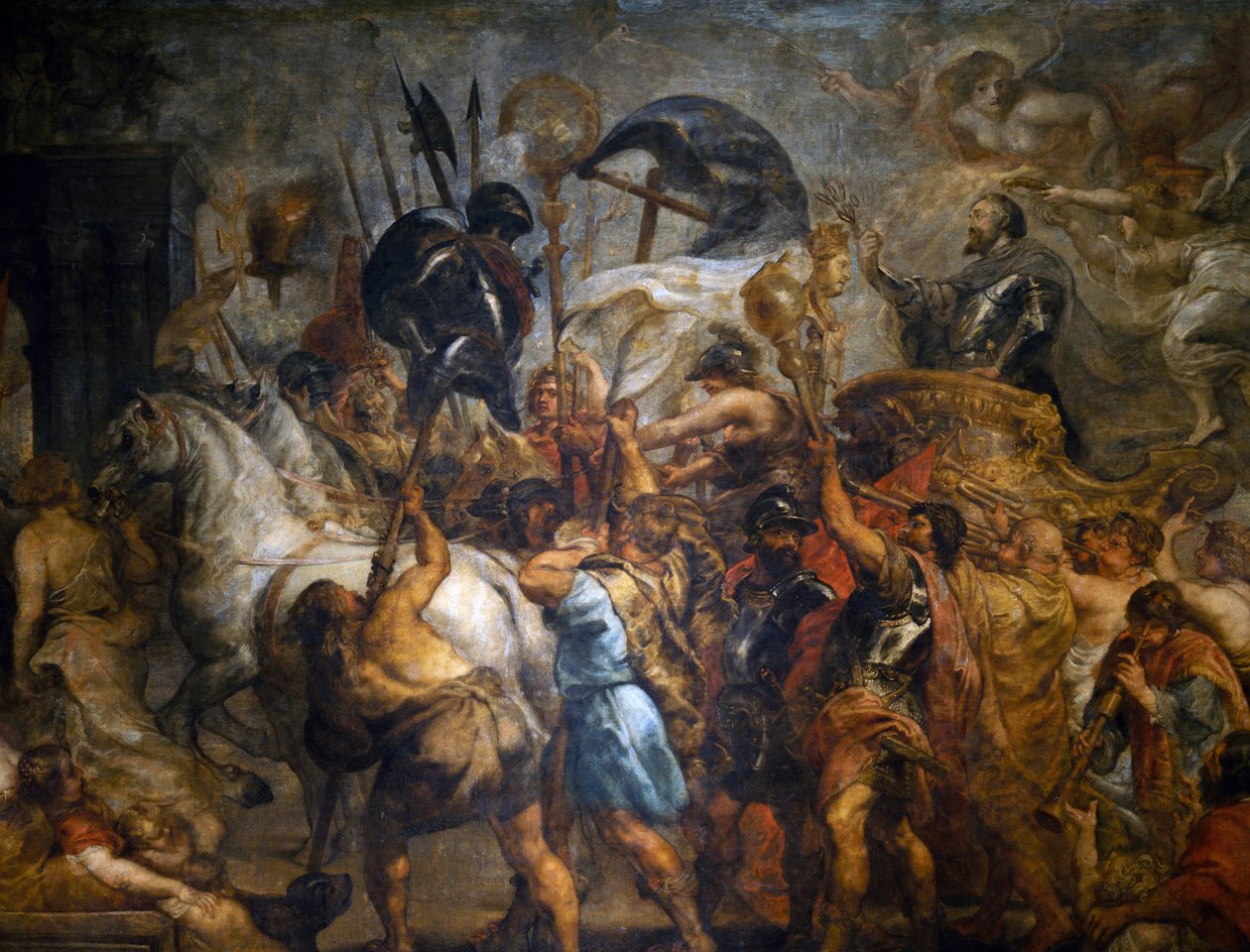 Entrada triunfal de Henri IV em Paris (22 de março de Peter Paul Rubens