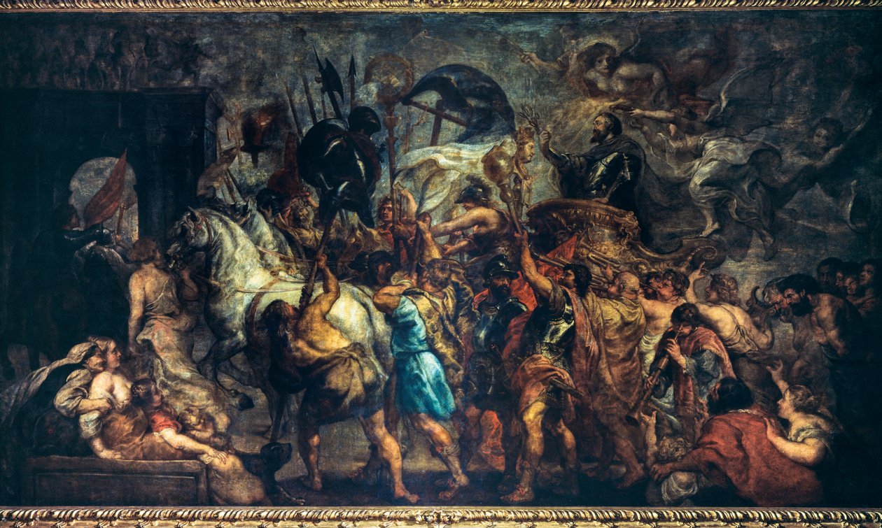Entrada triunfal de Henrique IV em Paris (22 de março de Peter Paul Rubens