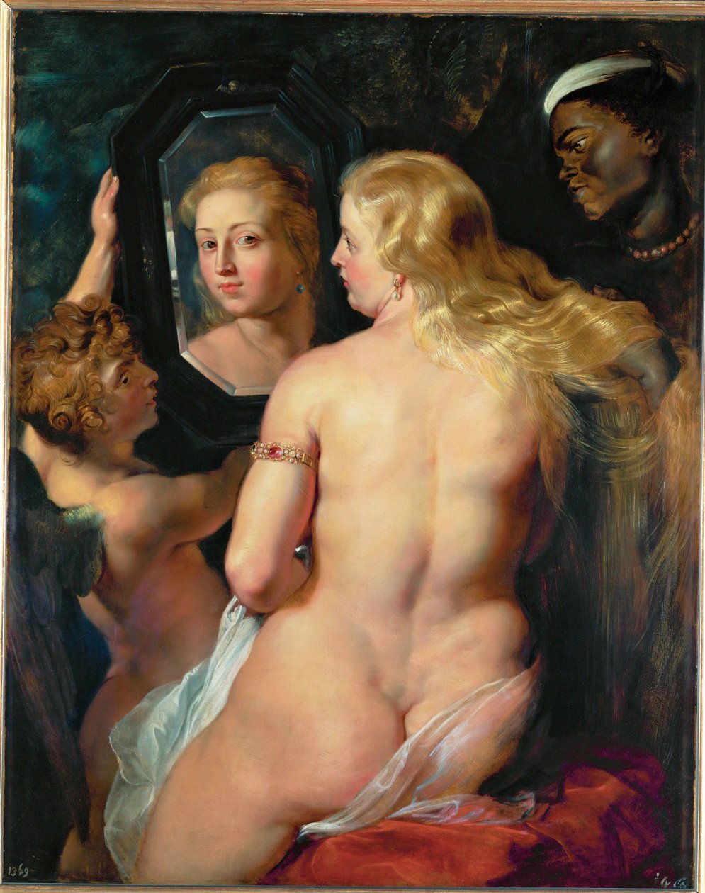 Vénus diante de um espelho de Peter Paul Rubens