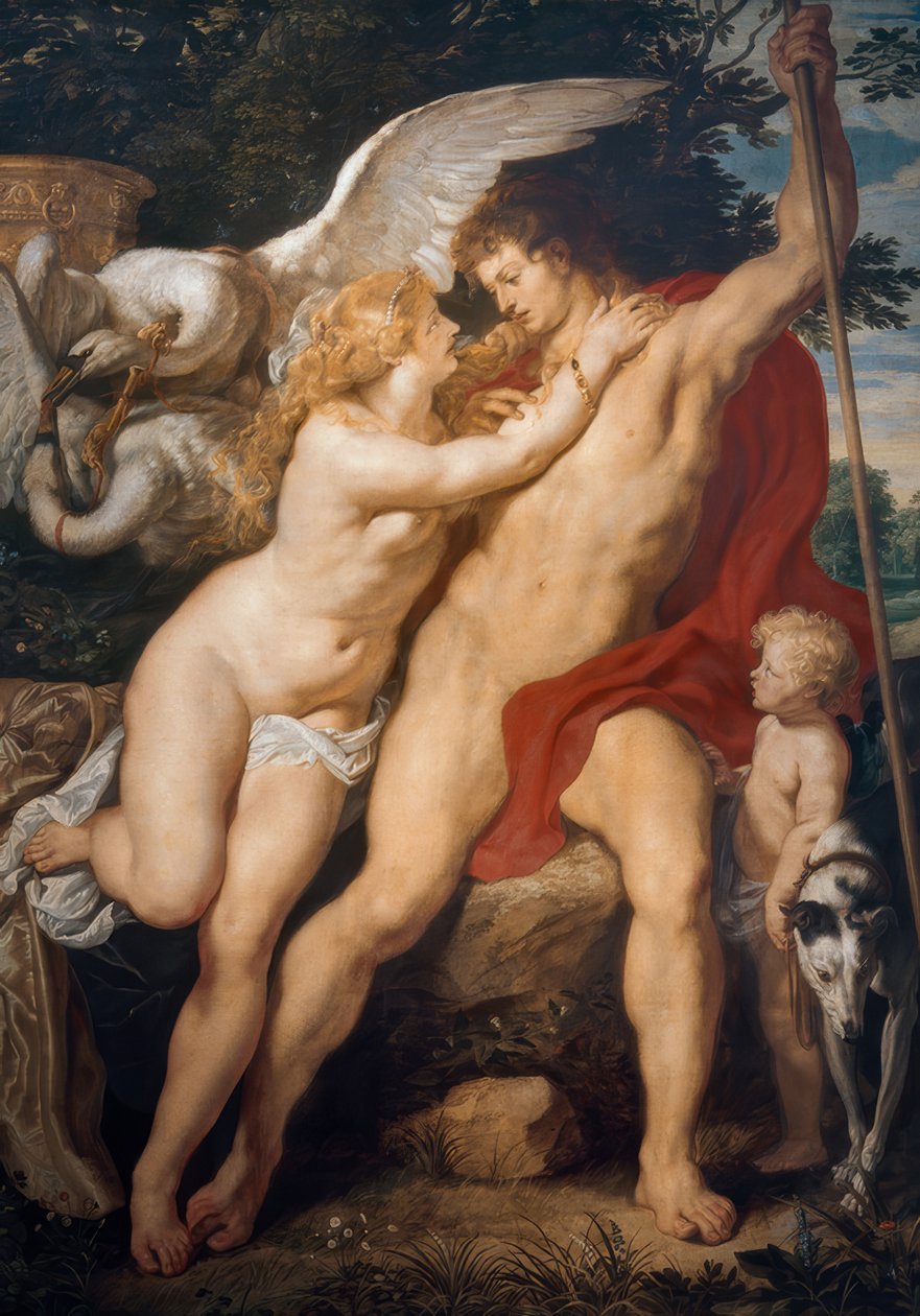 Vênus e Adônis de Peter Paul Rubens