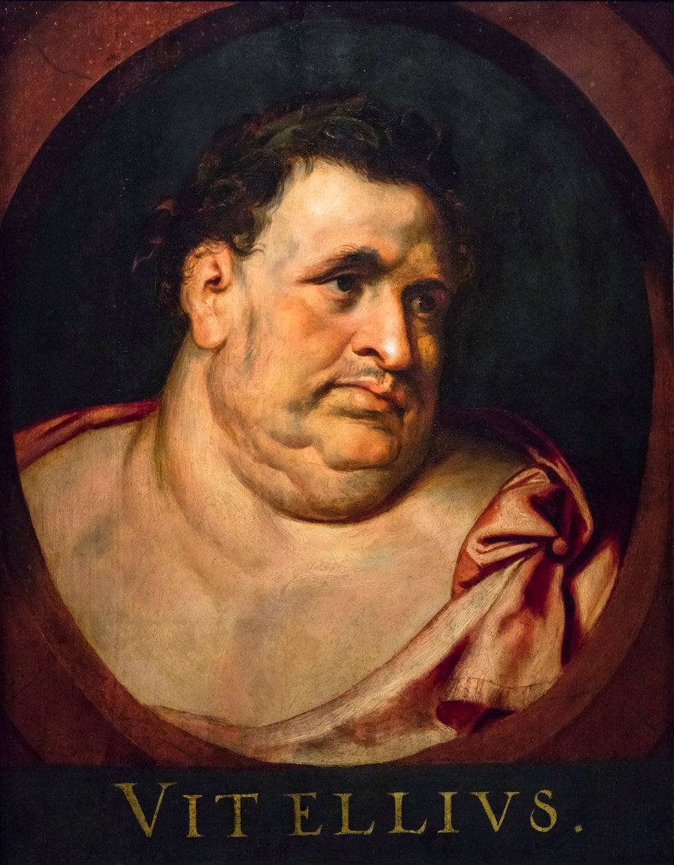Vitellius, antes de 1600 (Óleo sobre madeira (carvalho)) de Peter Paul Rubens