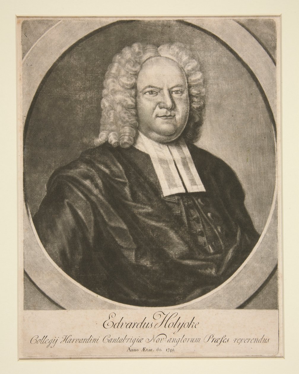 Edward Holyoke de Peter Pelham