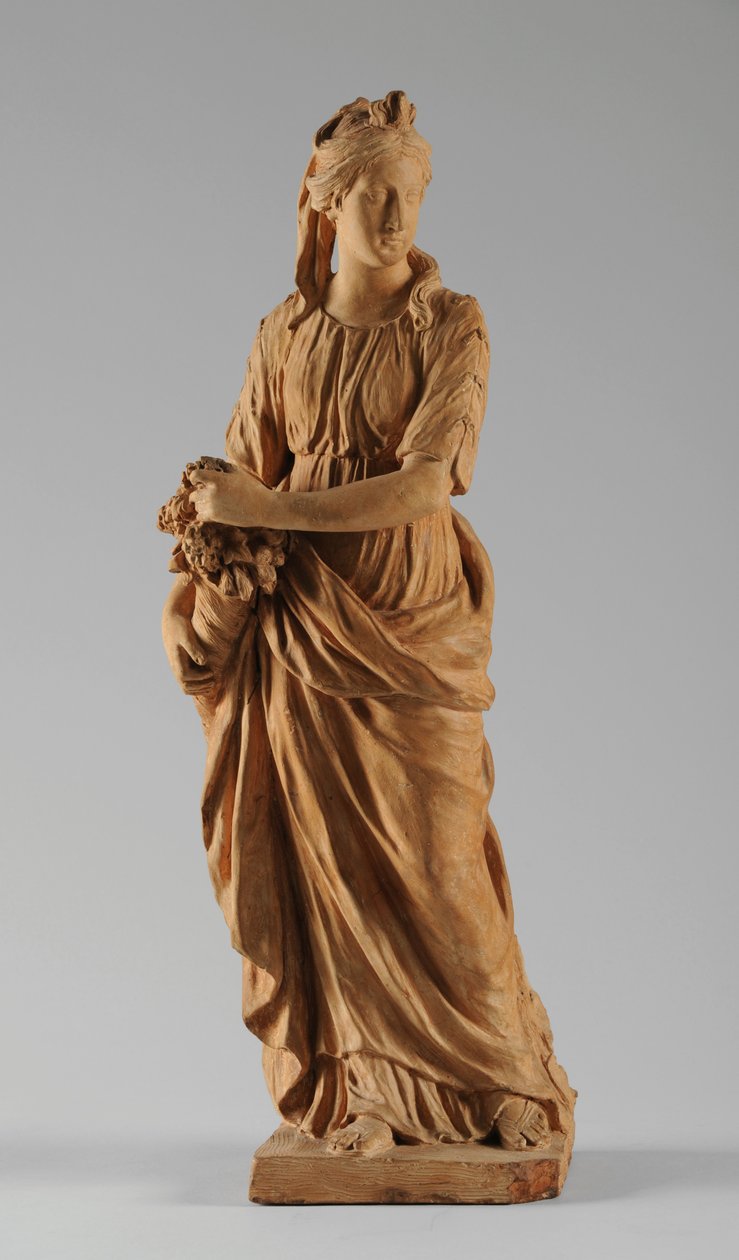 Maquete para uma figura de abundância de Peter Scheemakers