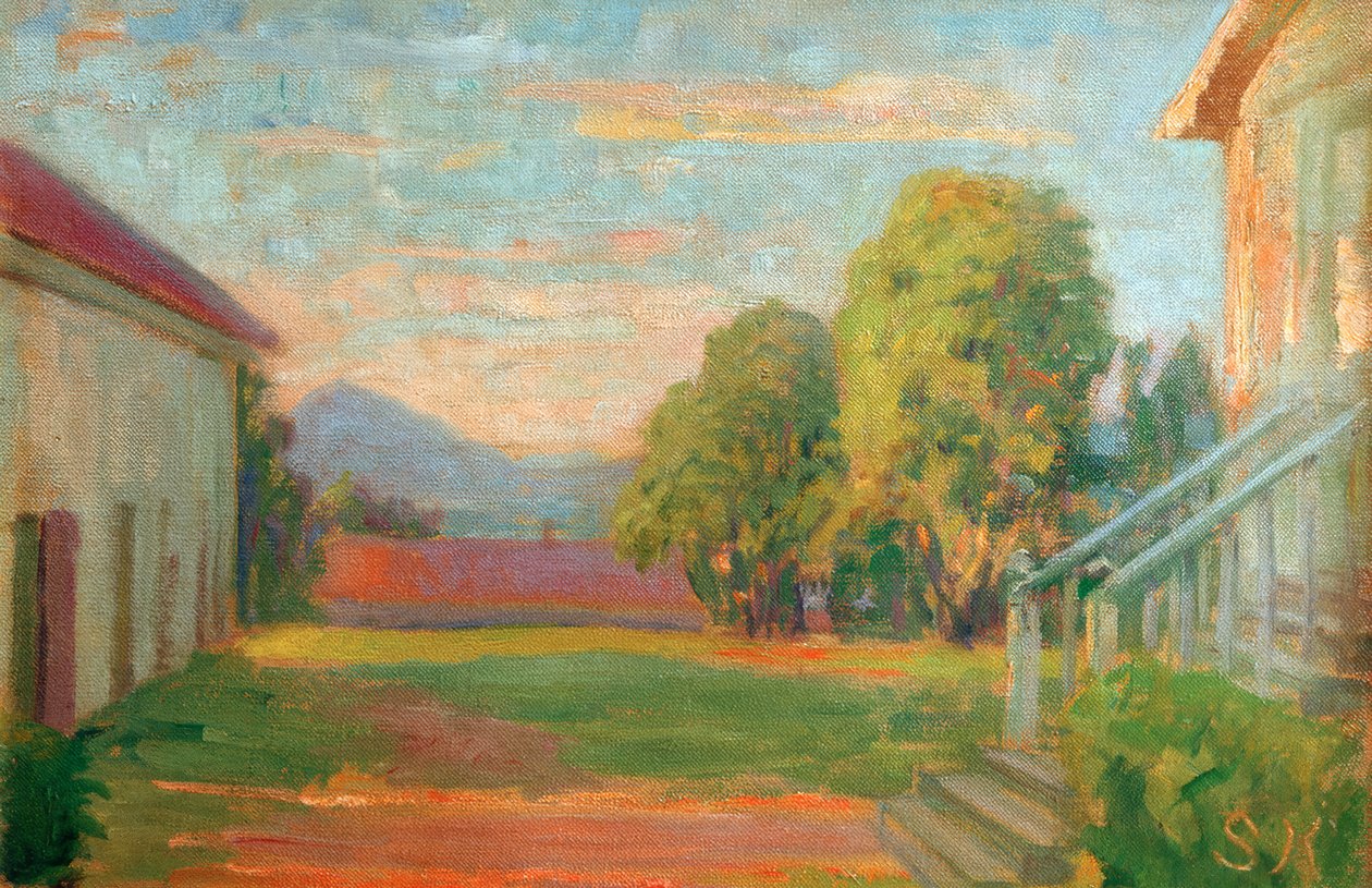Vila do norte da Itália de Peder Severin Krøyer