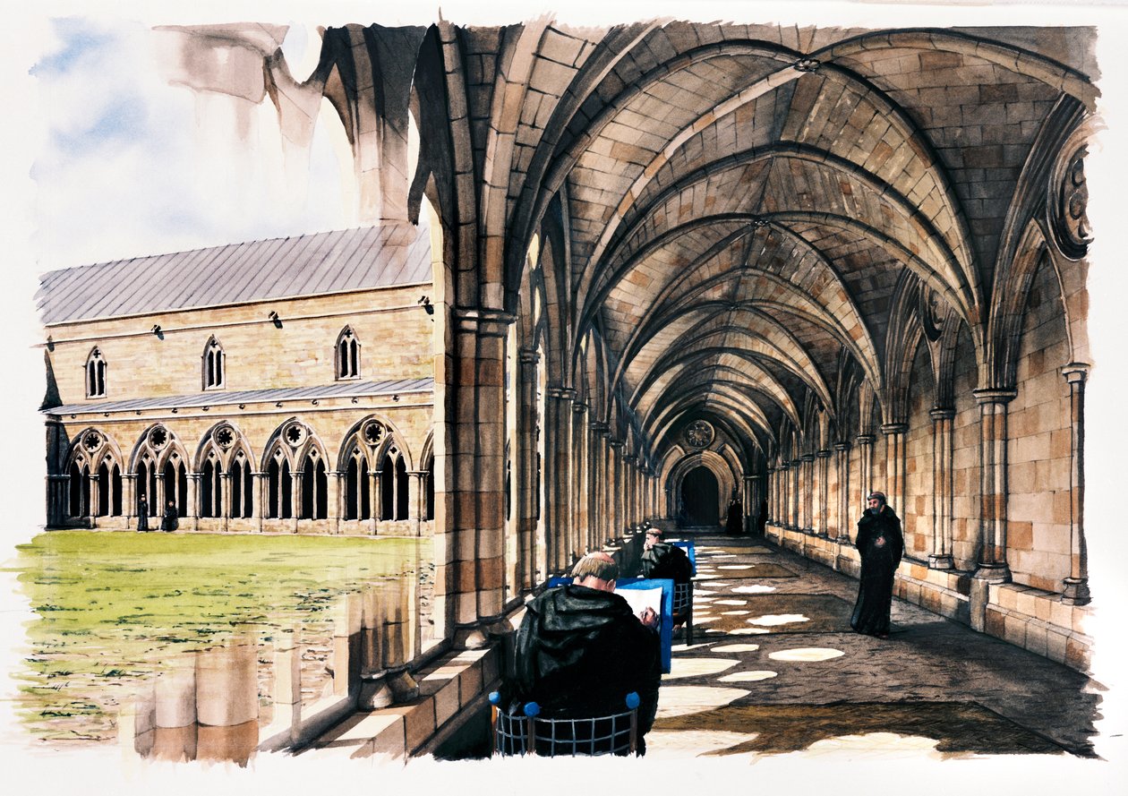 Abadia de Batalha, século 13, c1990-2010 de Peter Urmston