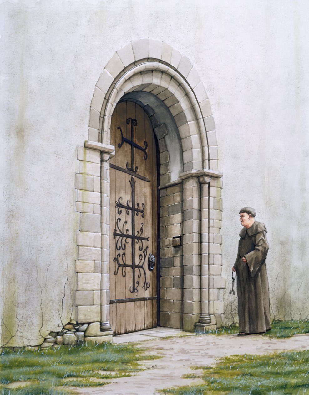 Capela de Elmham do Norte, século XII, 1990-2010 de Peter Urmston